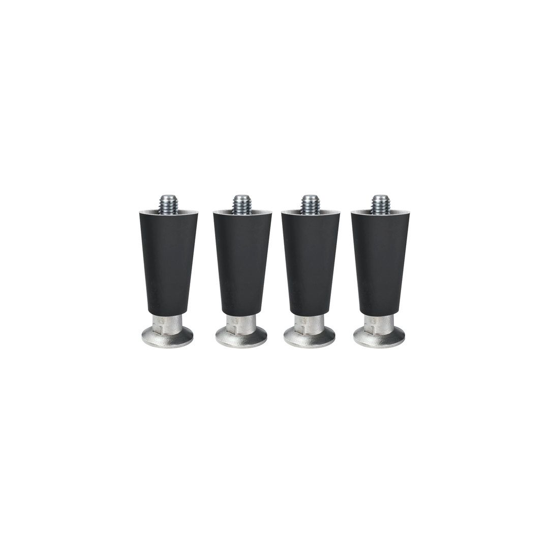 Ensemble de 4 pattes ajustables 4" pour distributeur à glace HID312A