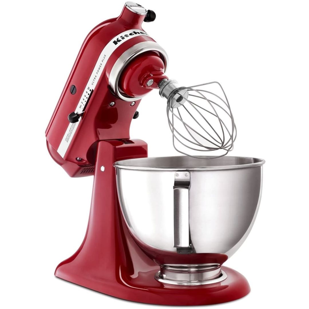 Batteur sur socle Ultra Power Plus 4,5 pintes - Rouge