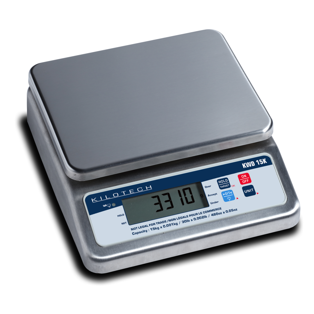 Balance électronique lavable 15 kg x 1 g - 30 lb
