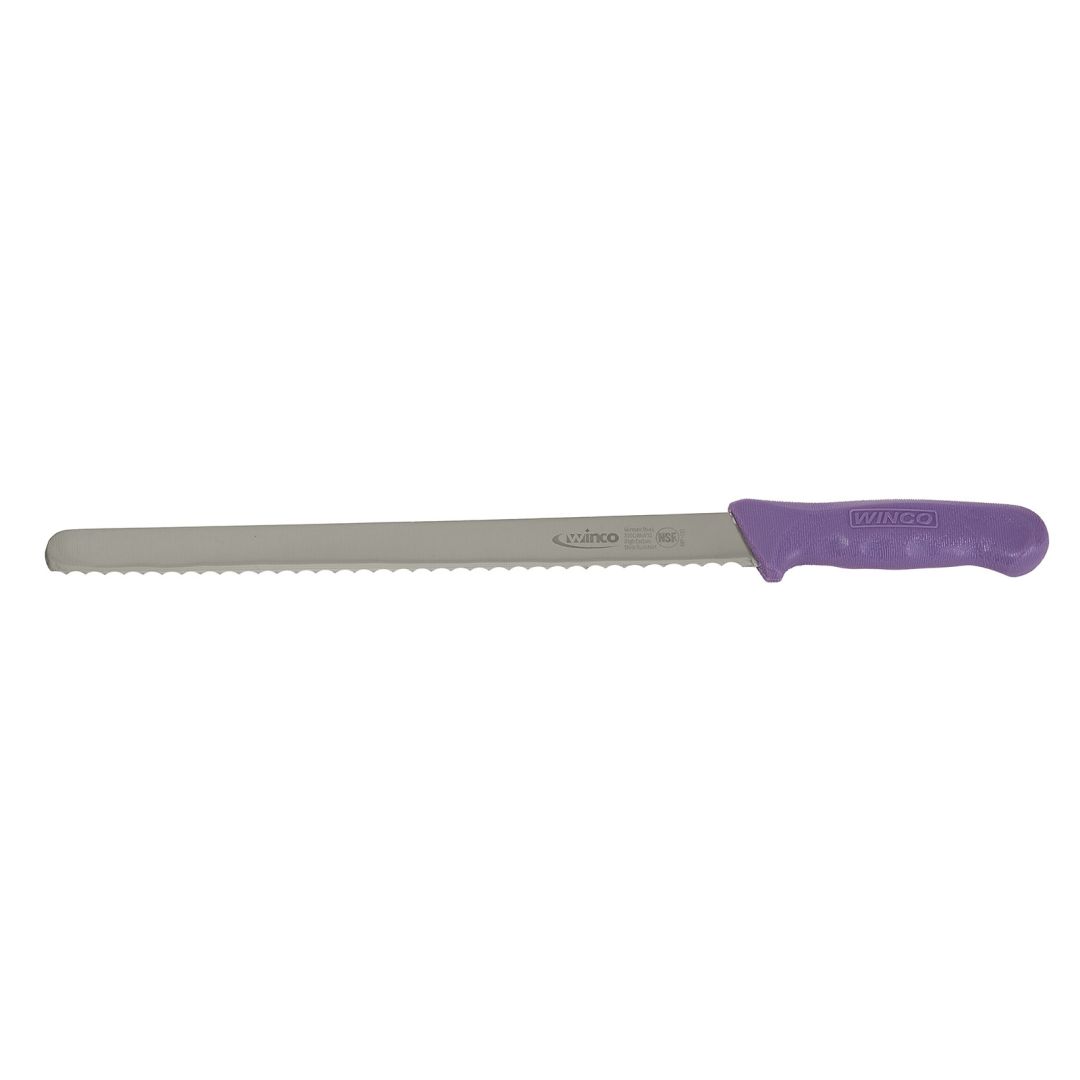 Couteau à pain 12" - Mauve