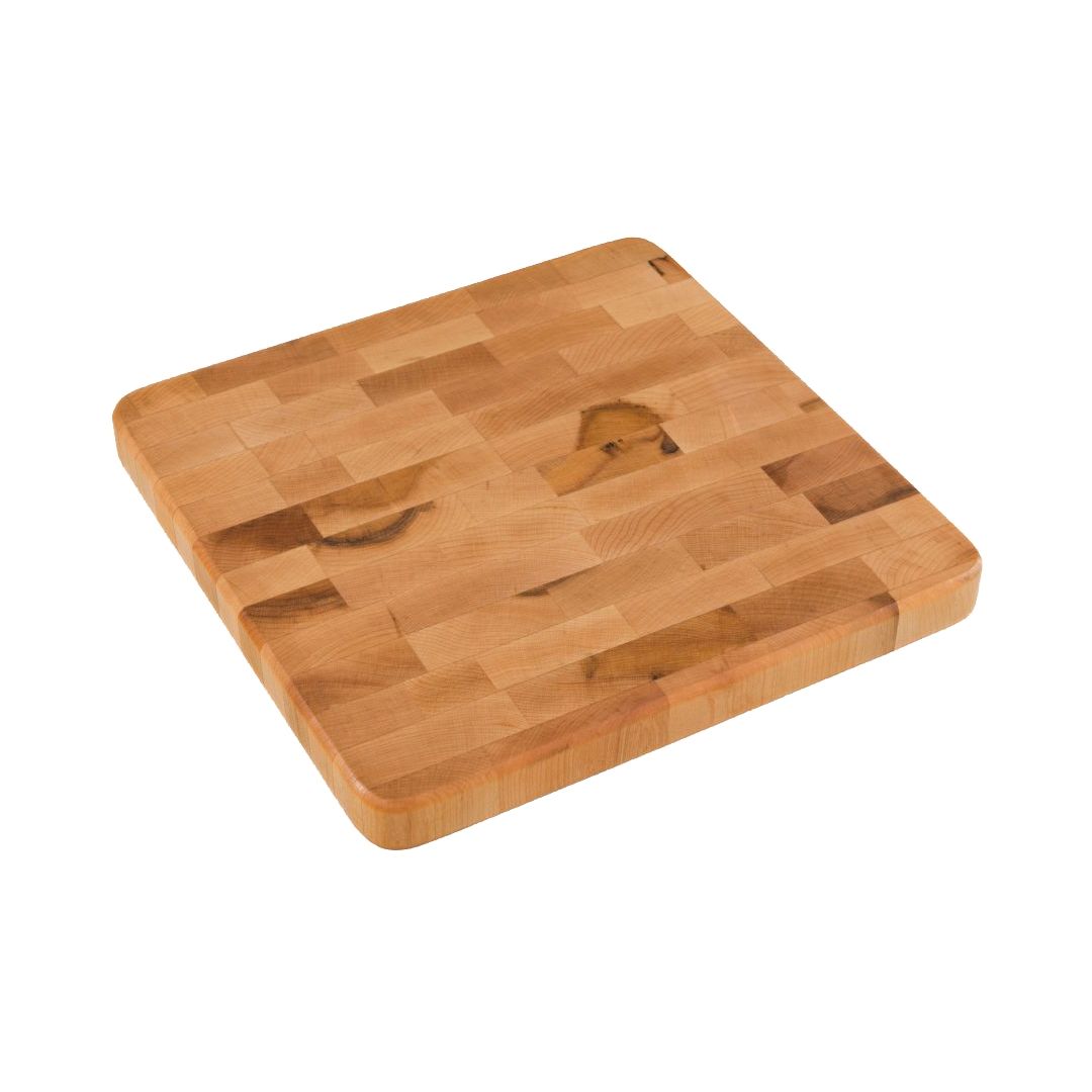 Planche à découper en bois d'érable 15" x 10"