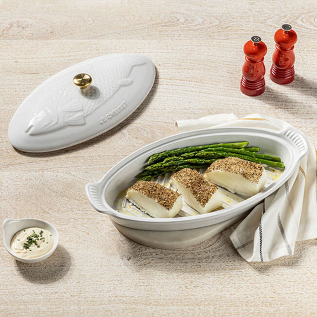 Oval Fish Baker 1.6 L - Agave - Le Creuset - Doyon Després