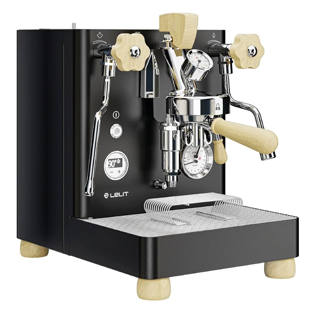 Machine à café manuelle Bianca - Noir