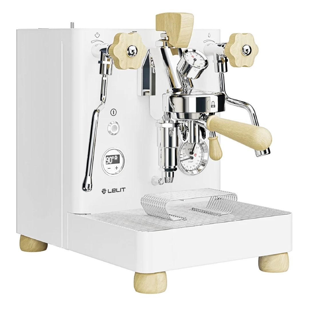 Machine à café manuelle Bianca - Blanc