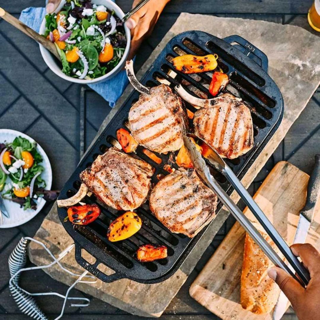 Hibachi en fonte Sportsman's Grill - Noir