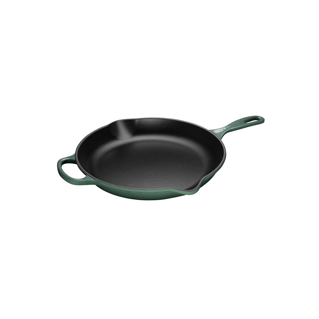 11.75" Round Enamelled Cast Iron Skillet - Artichaut