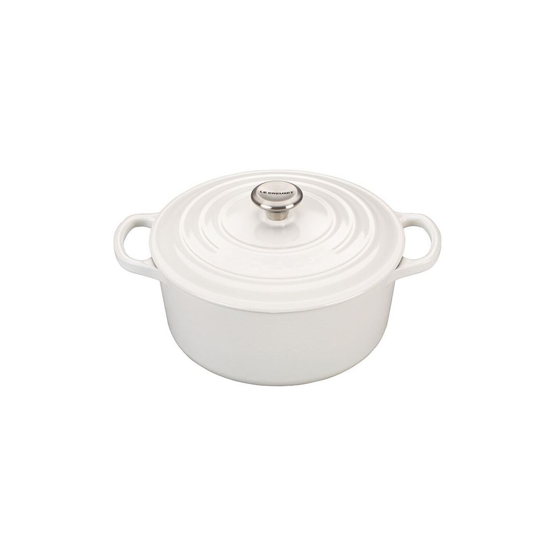 Cocotte ronde 3,3 L - Blanc