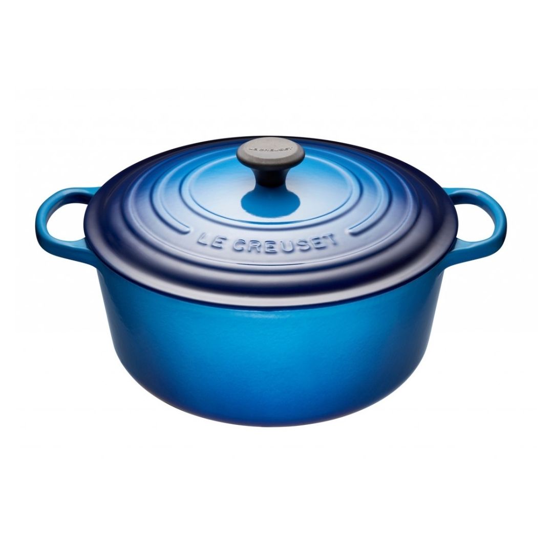 Cocotte ronde 6,7 L - Bleuet