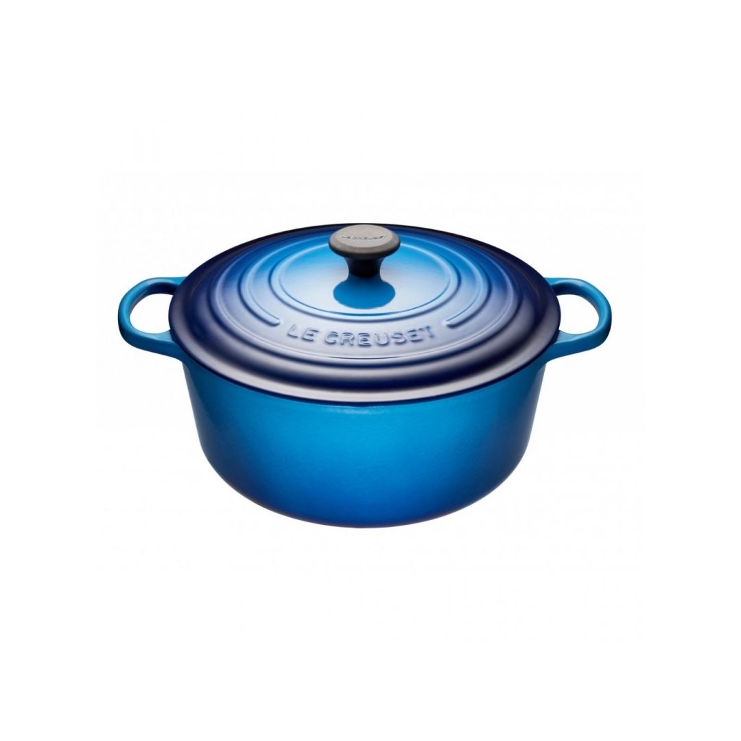 5.3 L Round French Oven - Blueberry