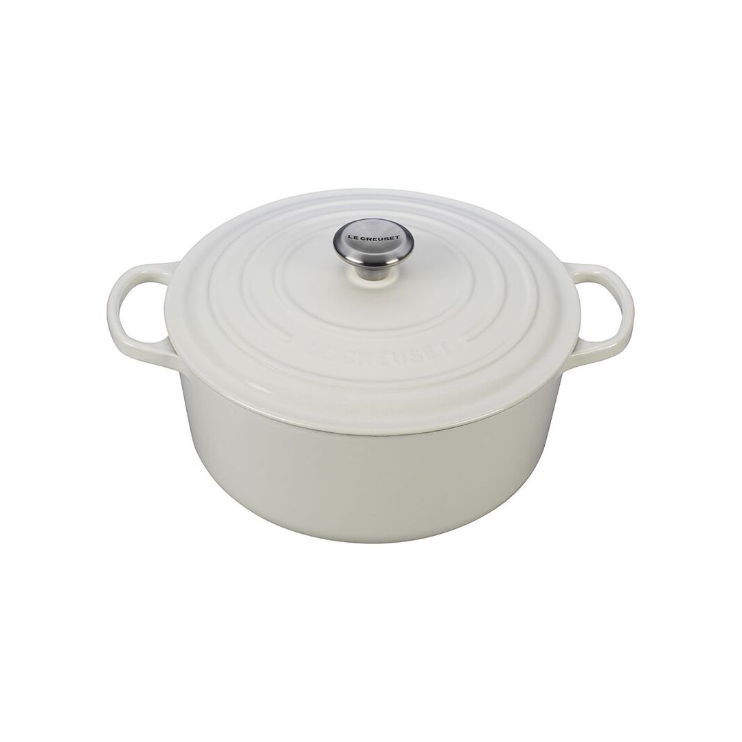 Cocotte ronde 5,3 L - Blanc