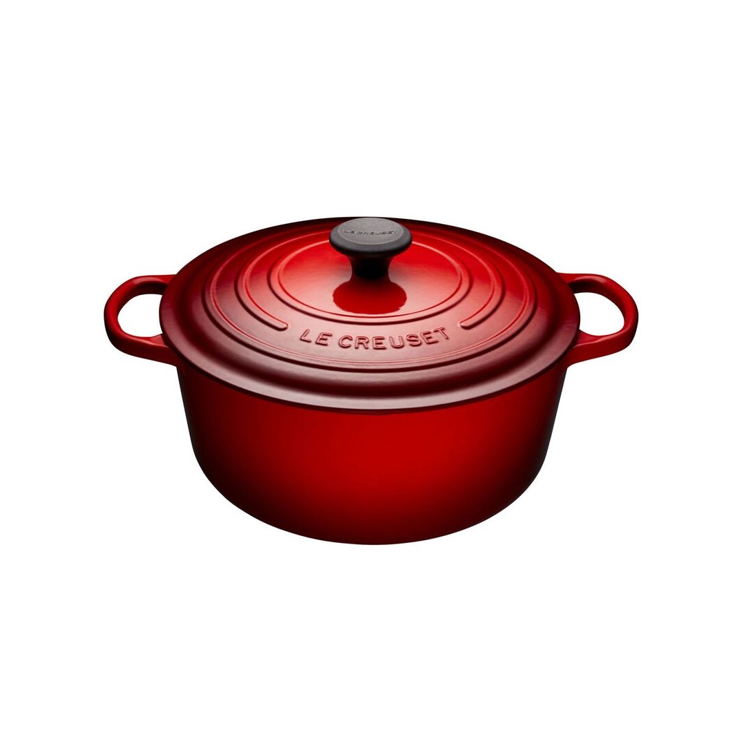 6.7 L Round French Oven - Cerise