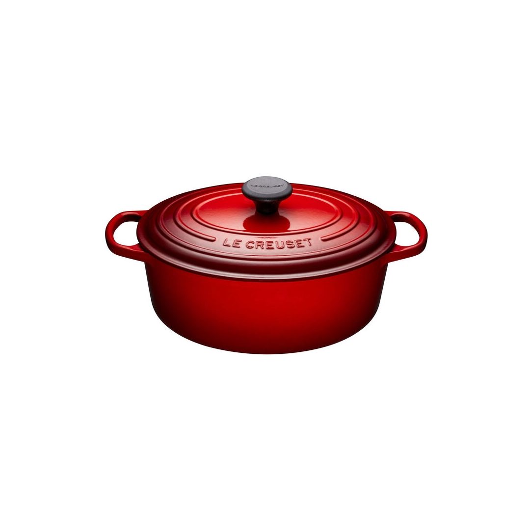 Cocotte ovale 4,7 L - Cerise