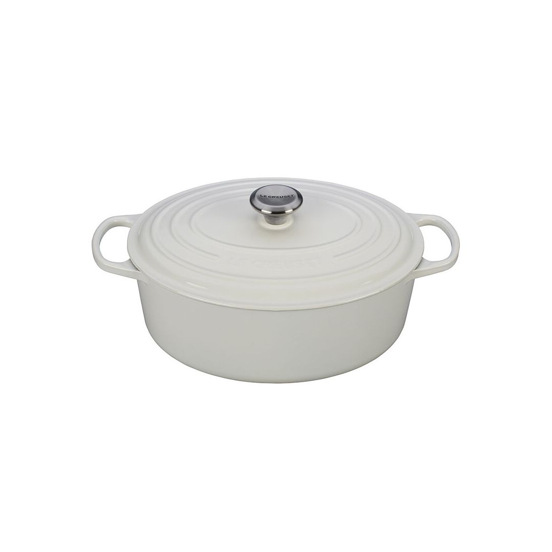 Cocotte ovale 6,3 L - Blanc