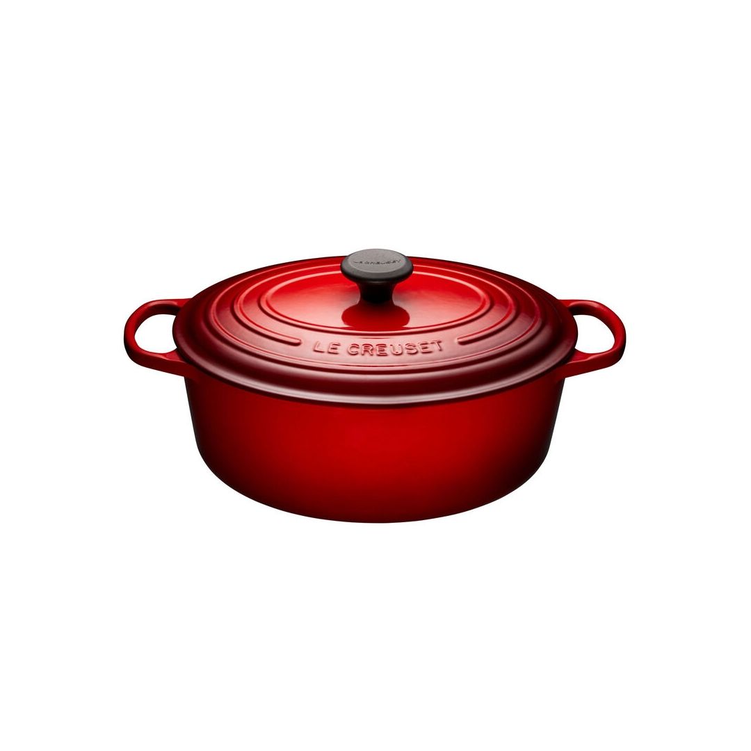 Cocotte ovale 6,3 L - Cerise