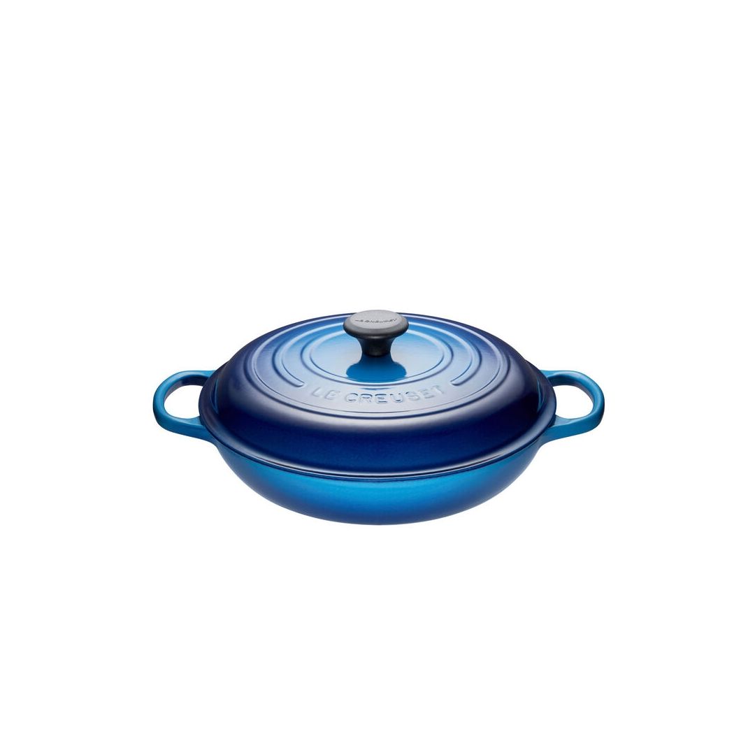 Braisière en fonte émaillée avec couvercle 3,5 L - Bleuet