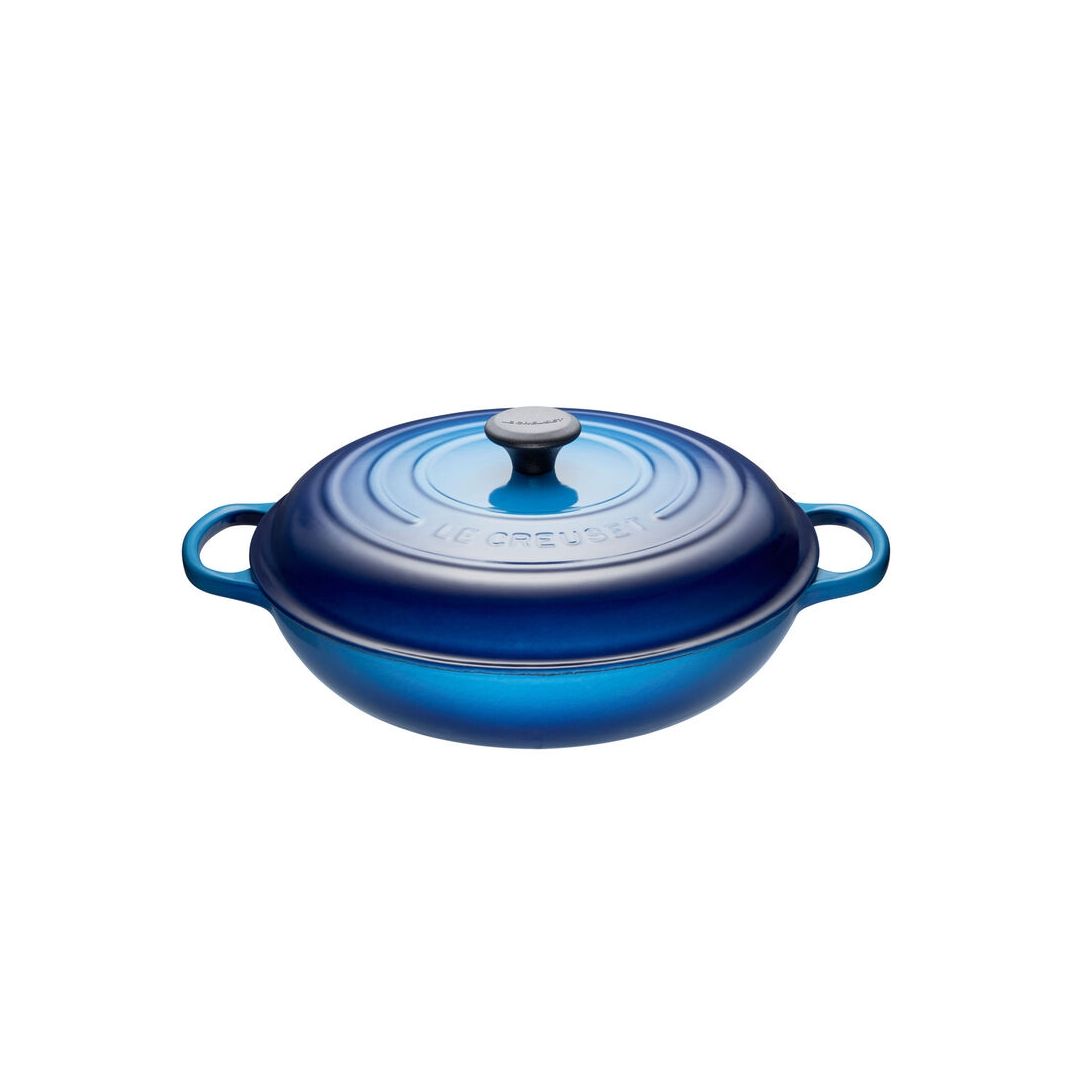 Braisière en fonte émaillée avec couvercle 4,7 L - Bleuet
