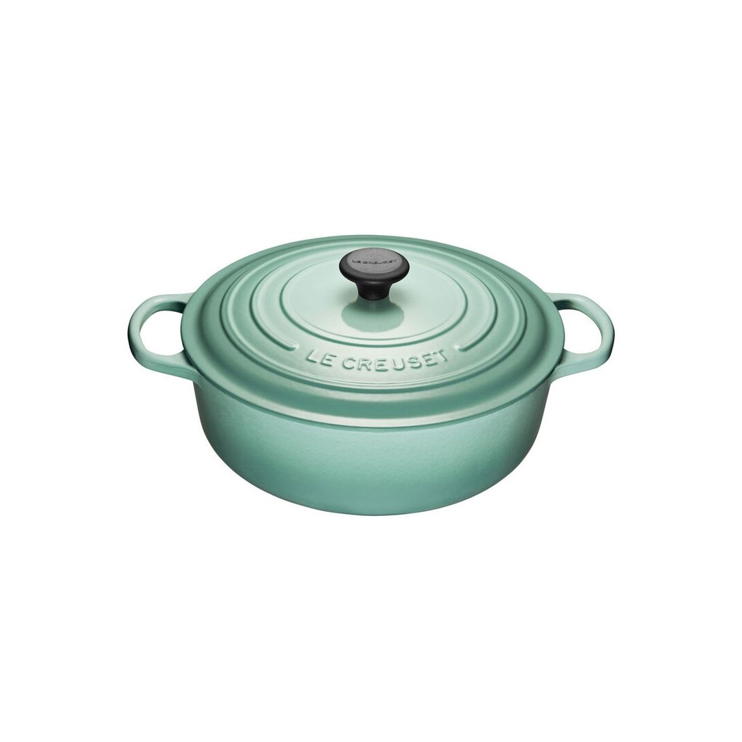 Cocotte ronde peu profonde 6,2 L - Sauge