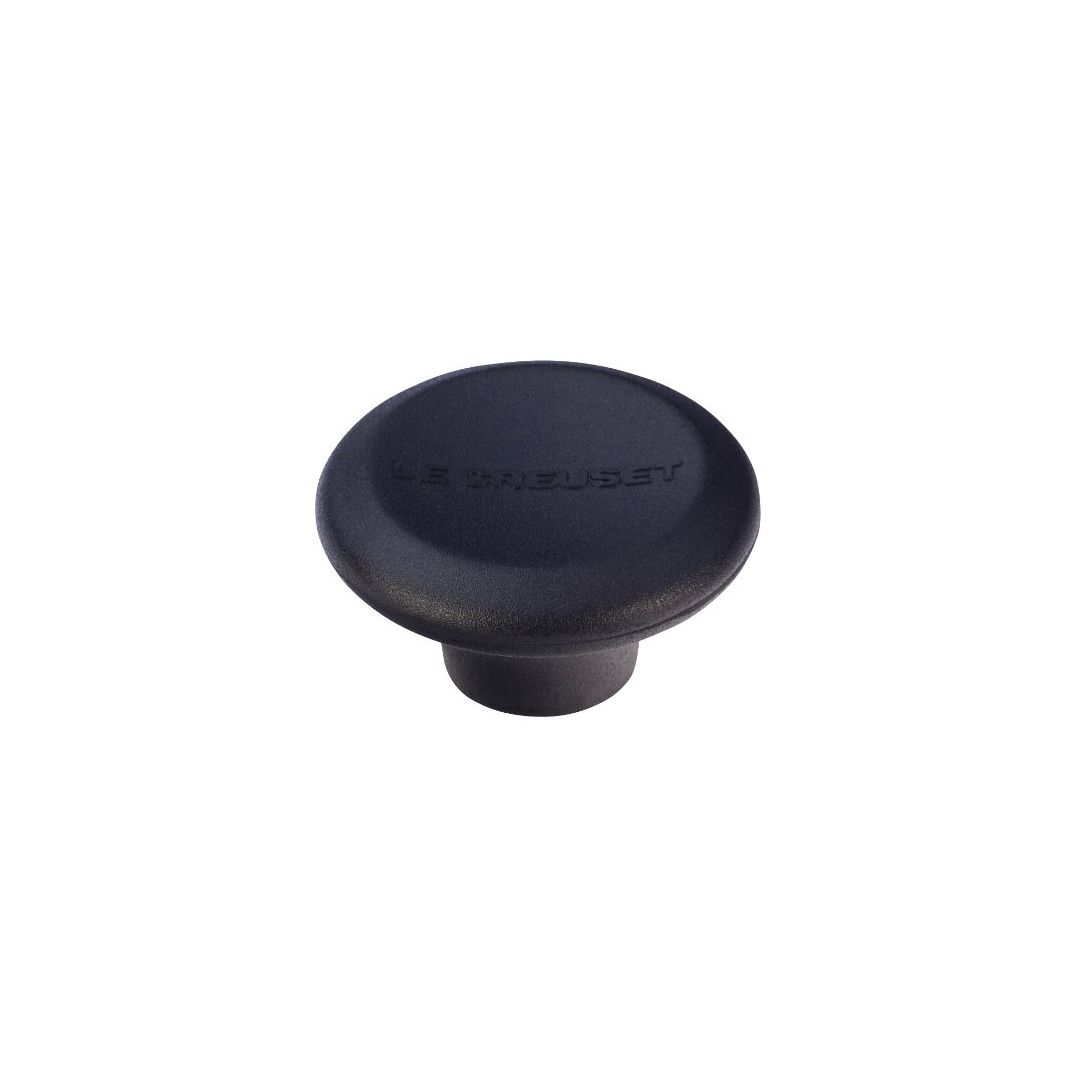 Moyen bouton noir pour cocotte