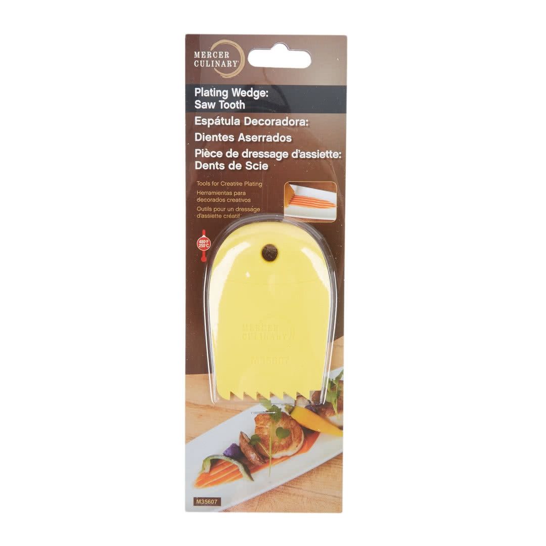 Décorateur d’assiette en forme de dents de scie