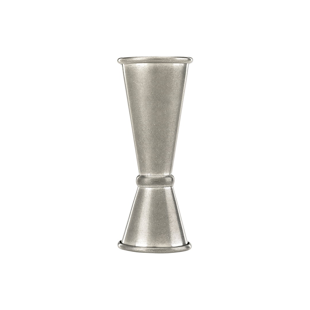1 oz and 2 oz Stainless Steel Jigger - Vintage