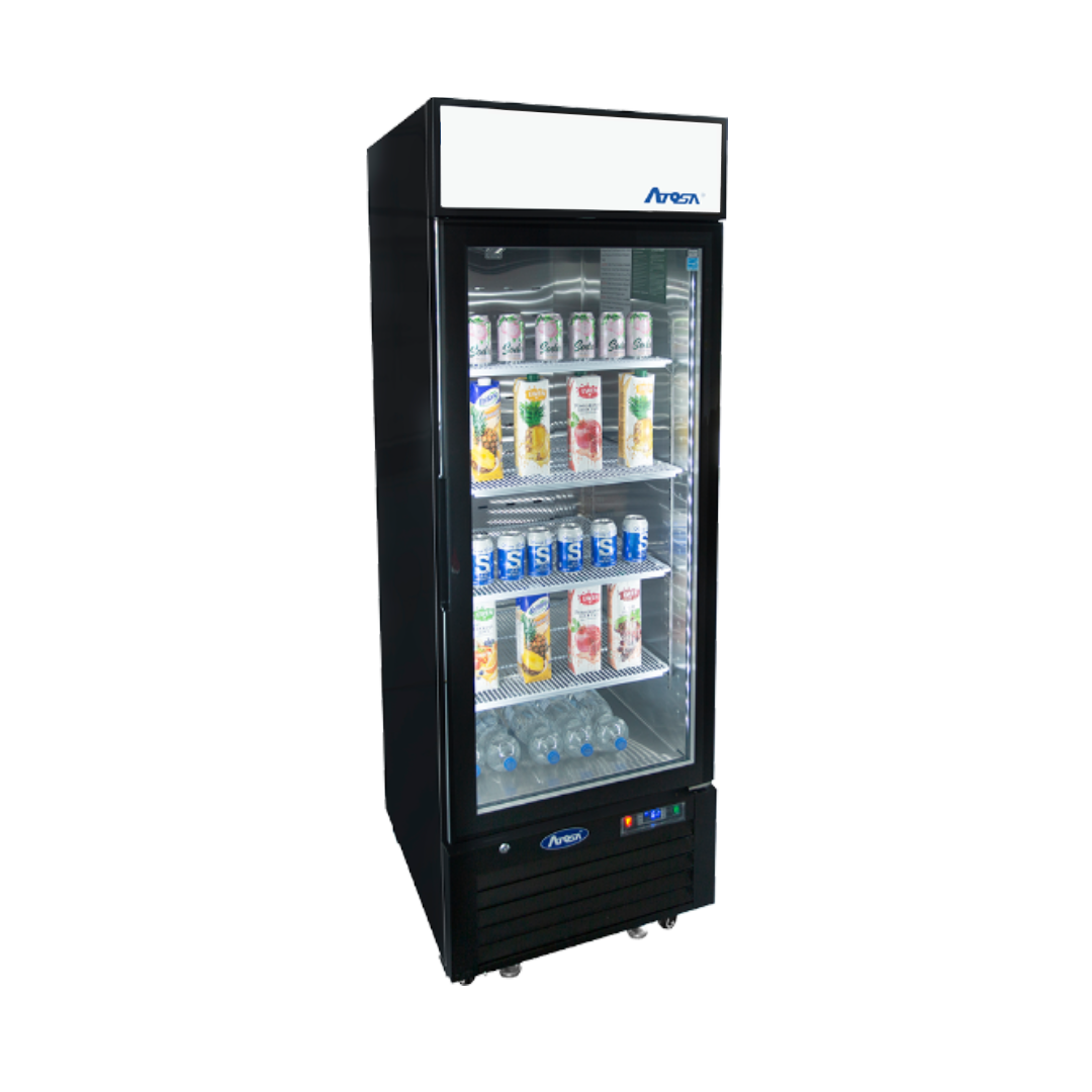 Congélateur porte vitrée avec serrure - 27"