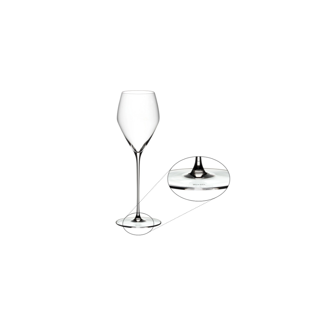Ensemble de 2 verres à champagne Veloce