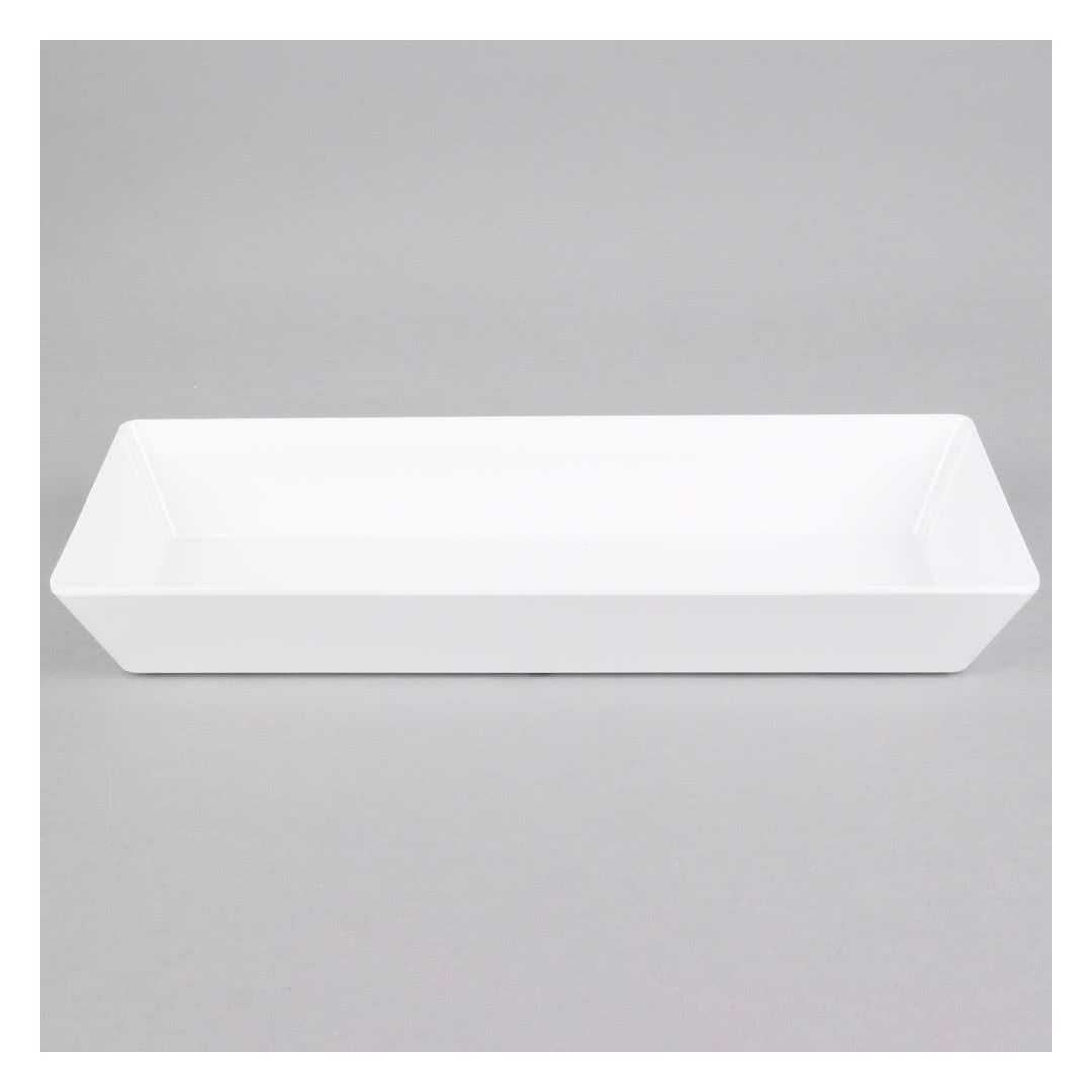 Bol de service rectangulaire en mélamine 19,6" x 8"
