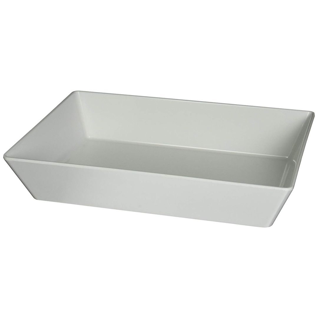 9.9" x 5.9" Rectangular Melamine Serving Bowl