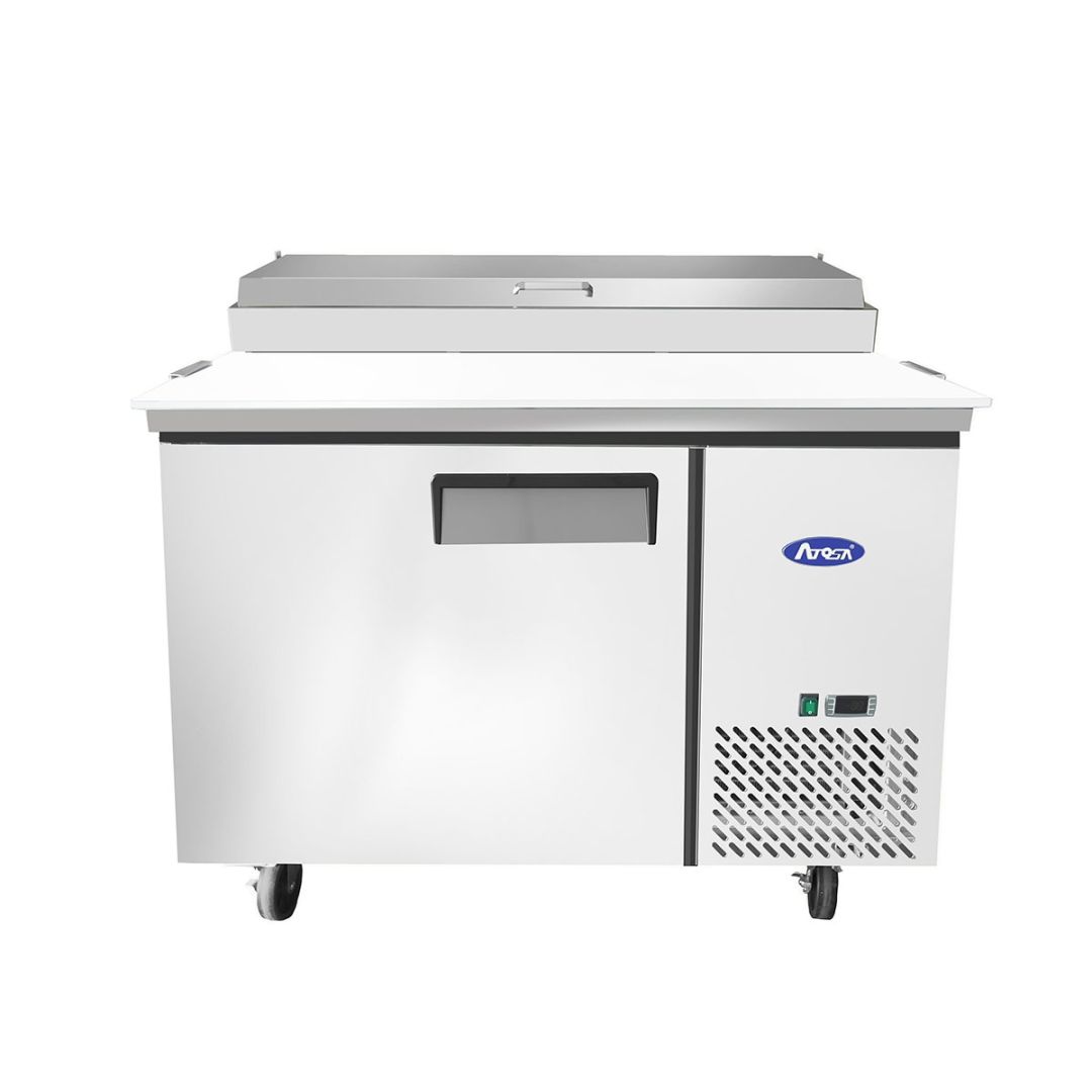 Table de préparation à pizza réfrigérée 44" - 6 bacs