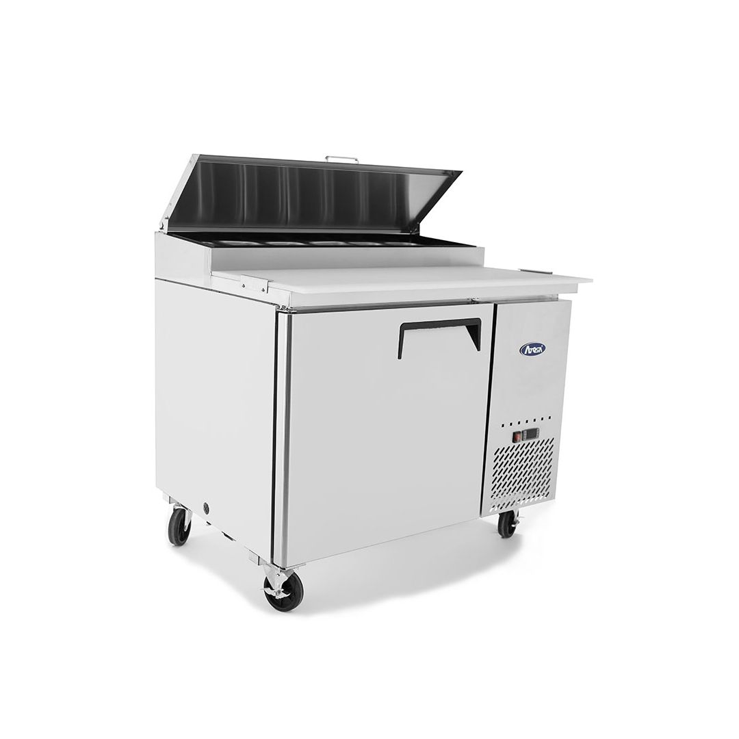 Table de préparation à pizza réfrigérée 44" - 6 bacs