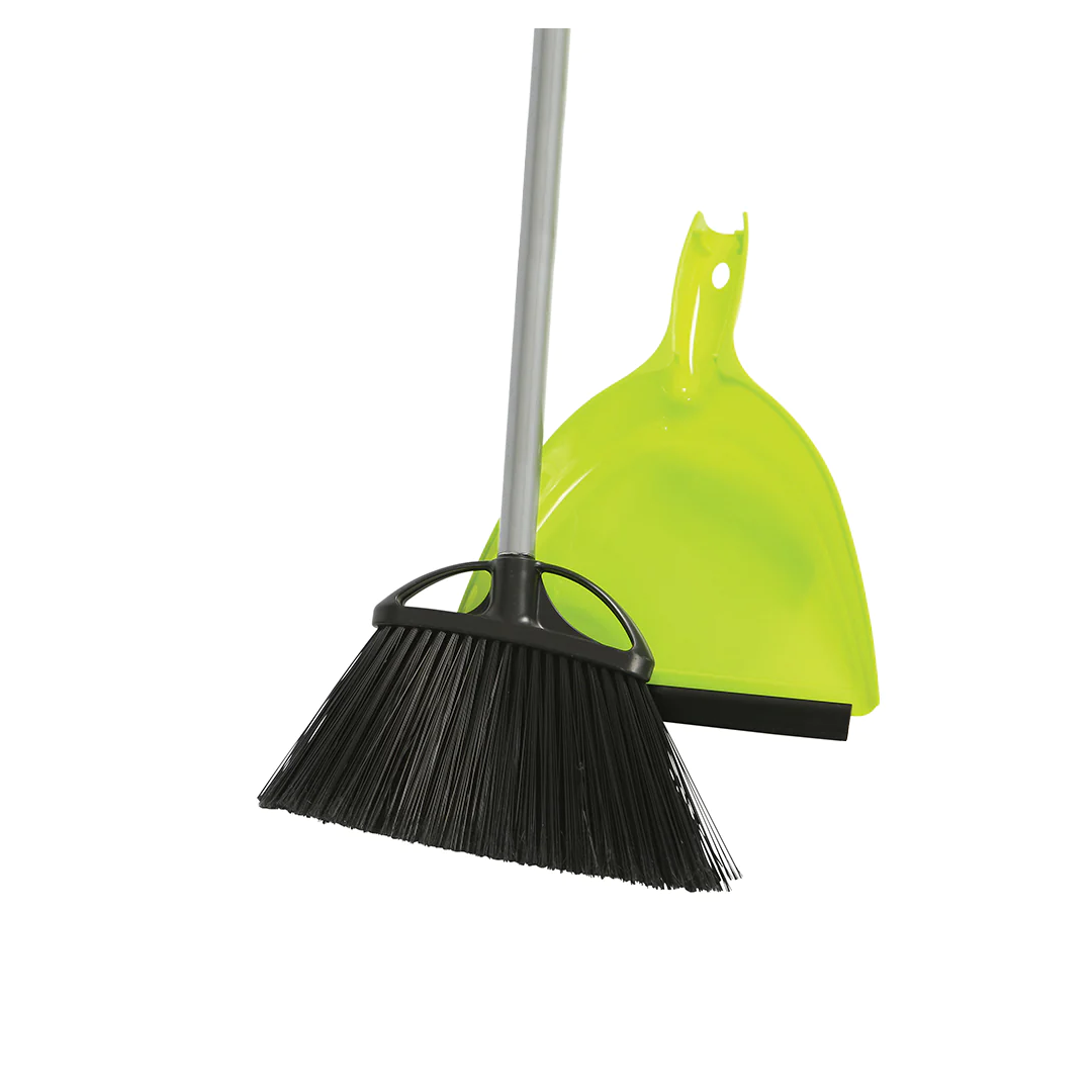 Balai à angle 10" avec porte poussière 9" E-Z Clean