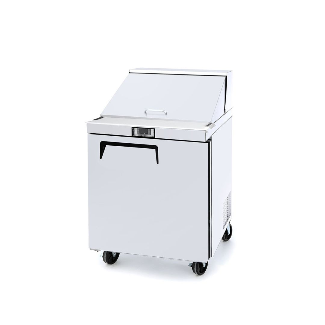 Table de préparation à salade réfrigérée 27" - 8 bacs