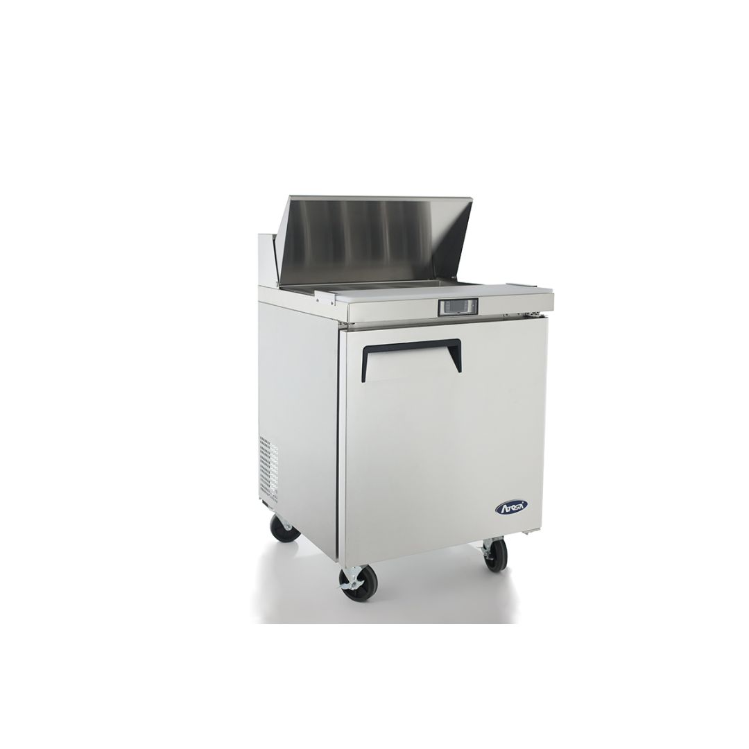 Table de préparation à salade réfrigérée 27" - 8 bacs