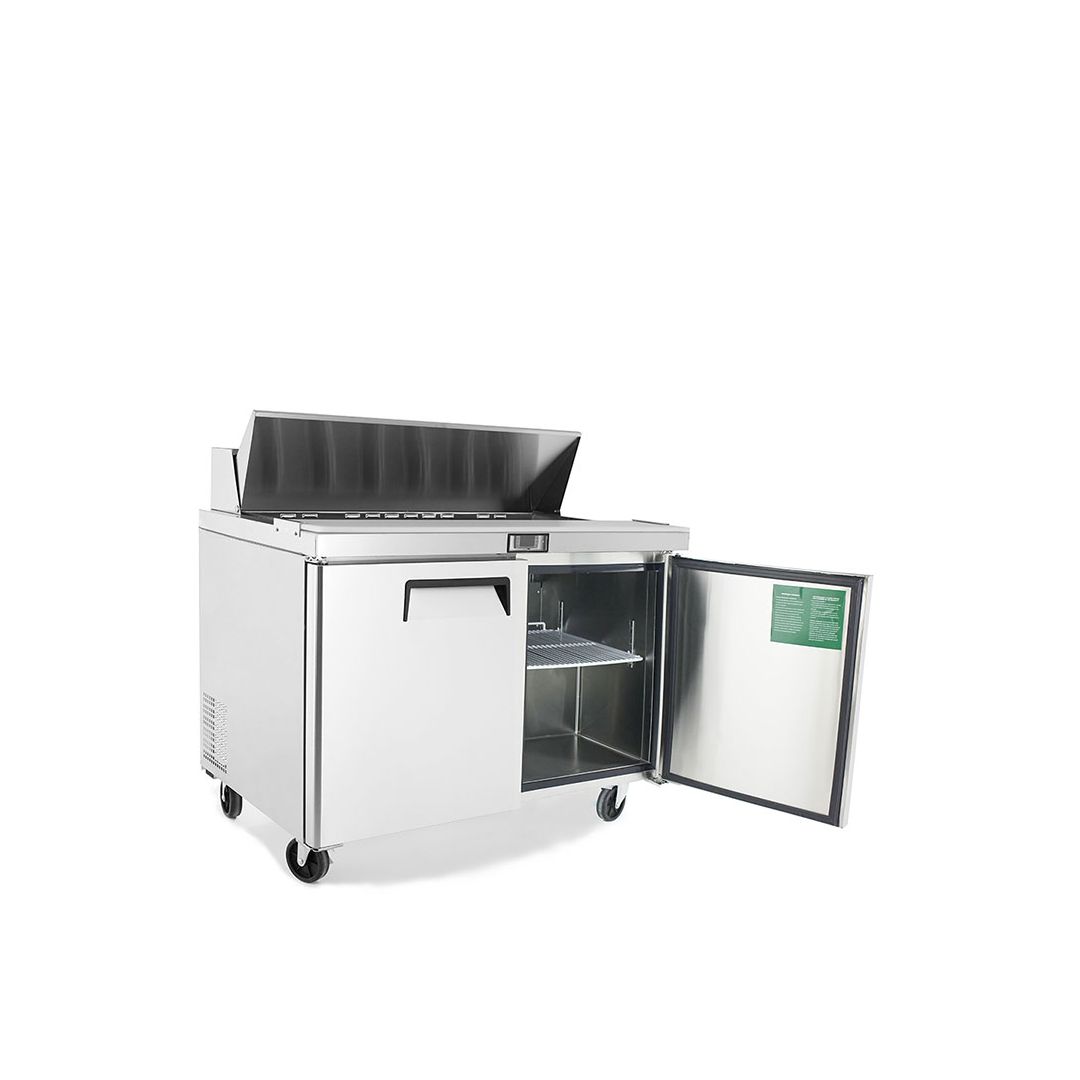 Table de préparation à salade réfrigérée 48" - 12 bacs