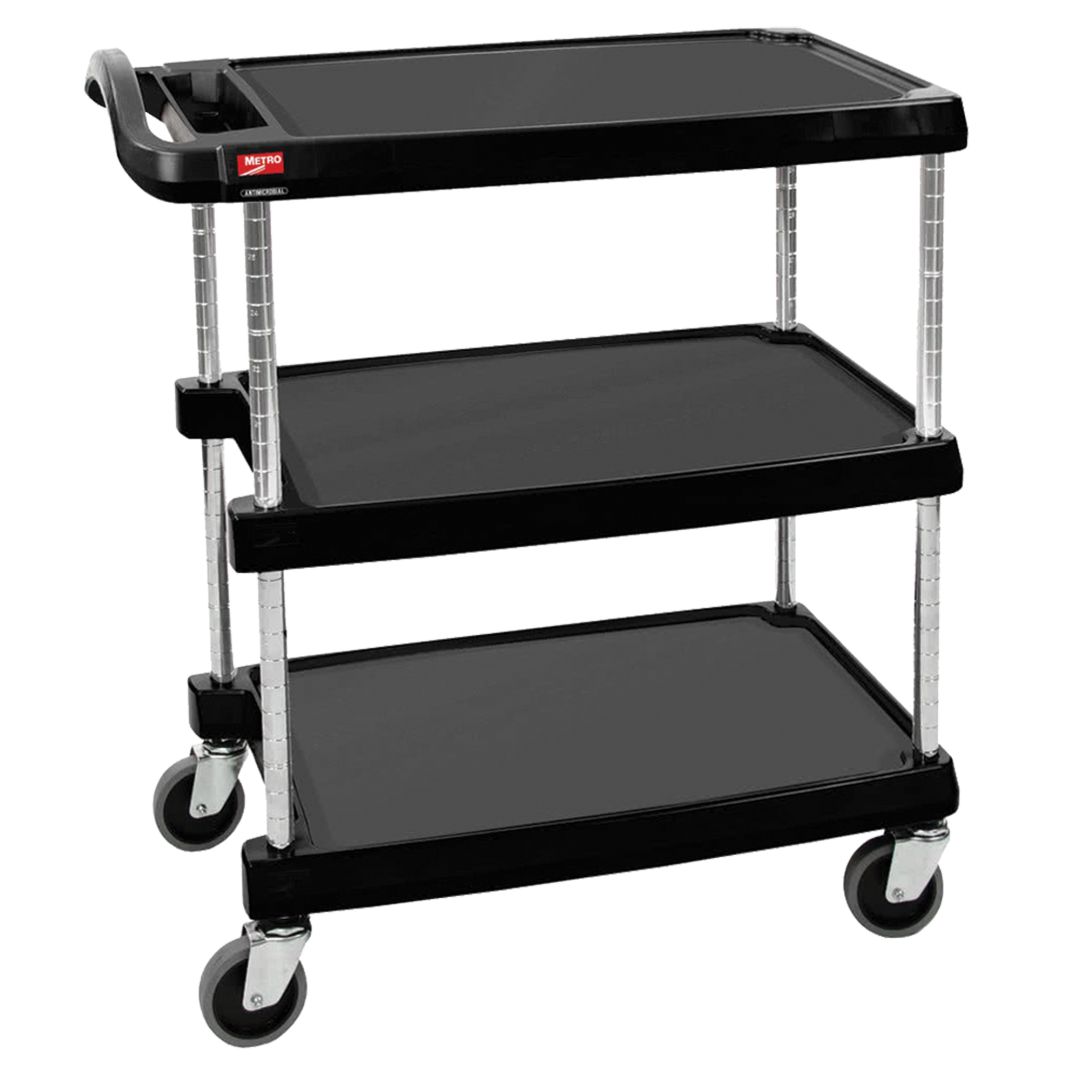 Chariot utilitaire en polymère myCart 18" x 32" - Noir