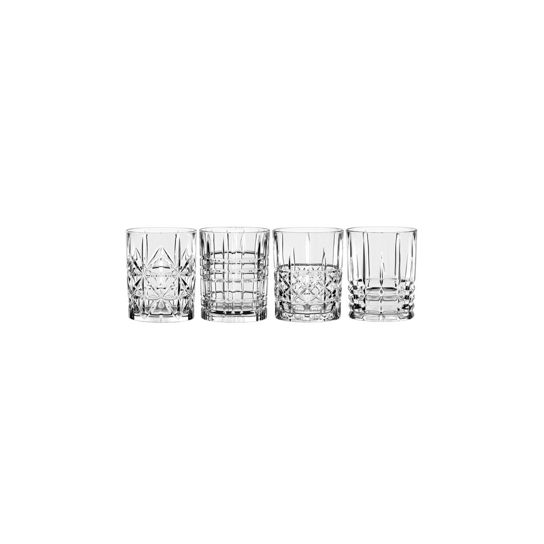 Ensemble de quatre verres à whisky - Highland