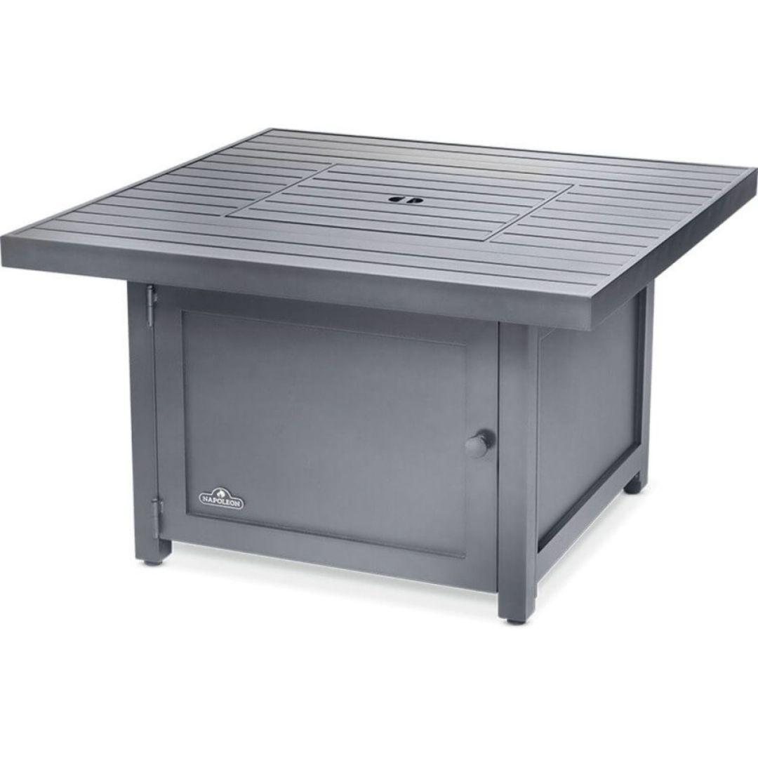Hamptons Propane Gas Square Exterior Fireplace