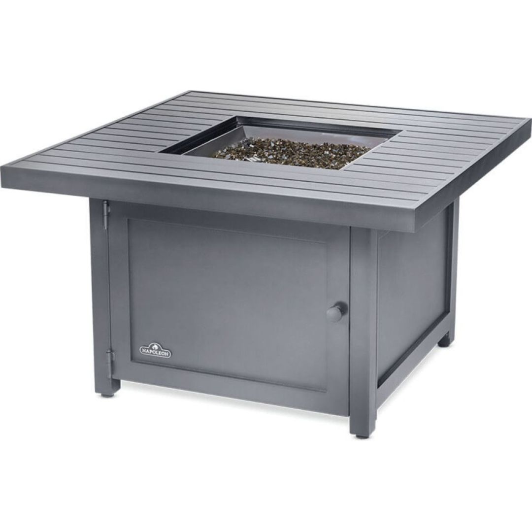 Hamptons Propane Gas Square Exterior Fireplace