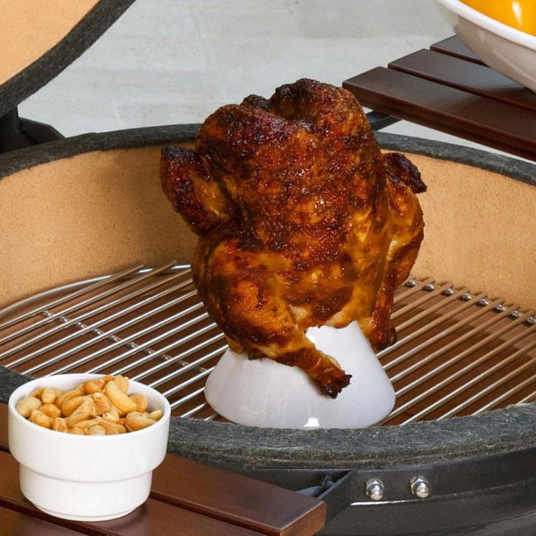 Support à poulet en céramique