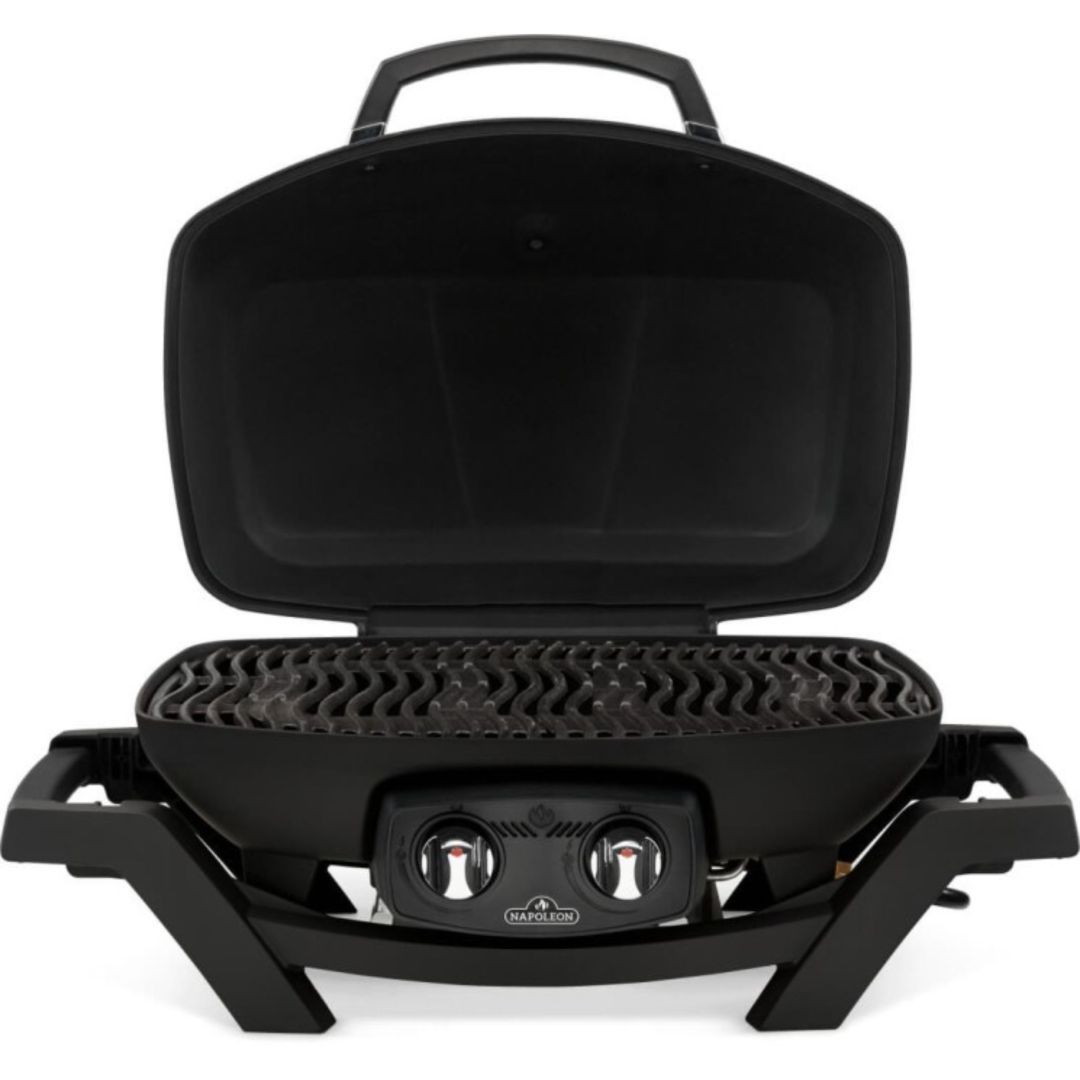 TravelQ PRO285 Propane Gas Grill - Black