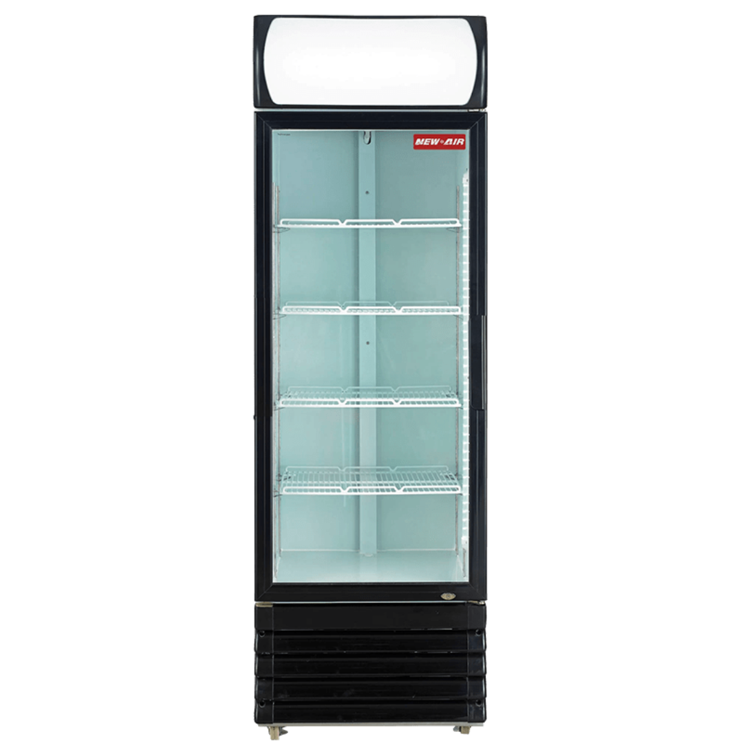 Réfrigérateur porte vitrée battante - 24" 