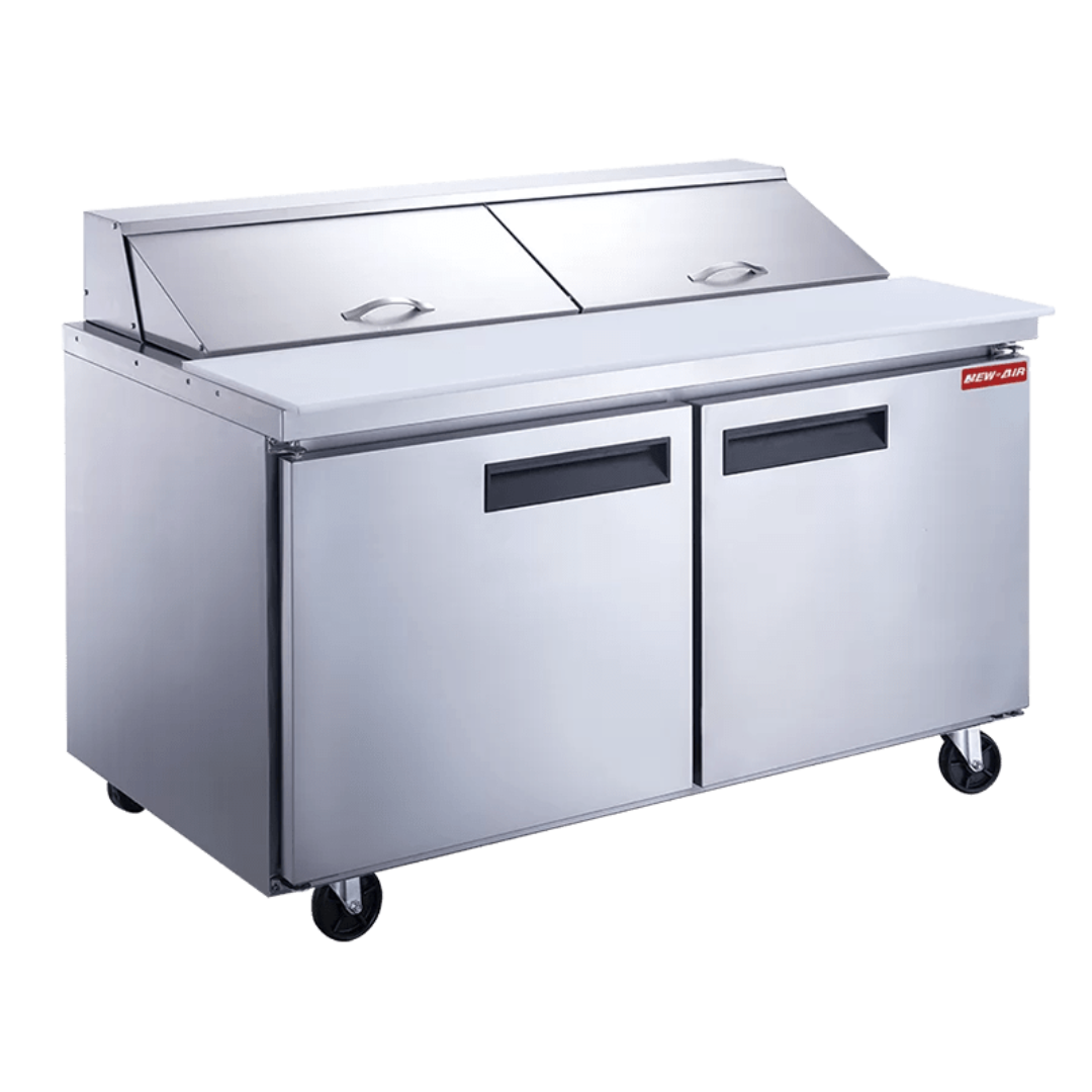 Table de préparation à salade réfrigérée 16 bacs - 60" 