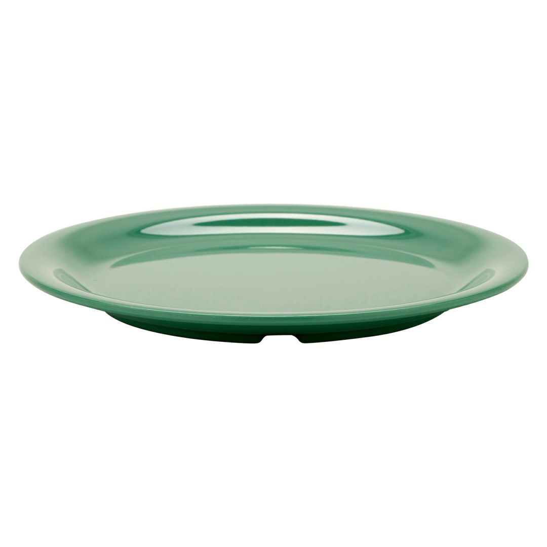 Assiette ronde en mélamine 9" - Diamond Mardi Gras