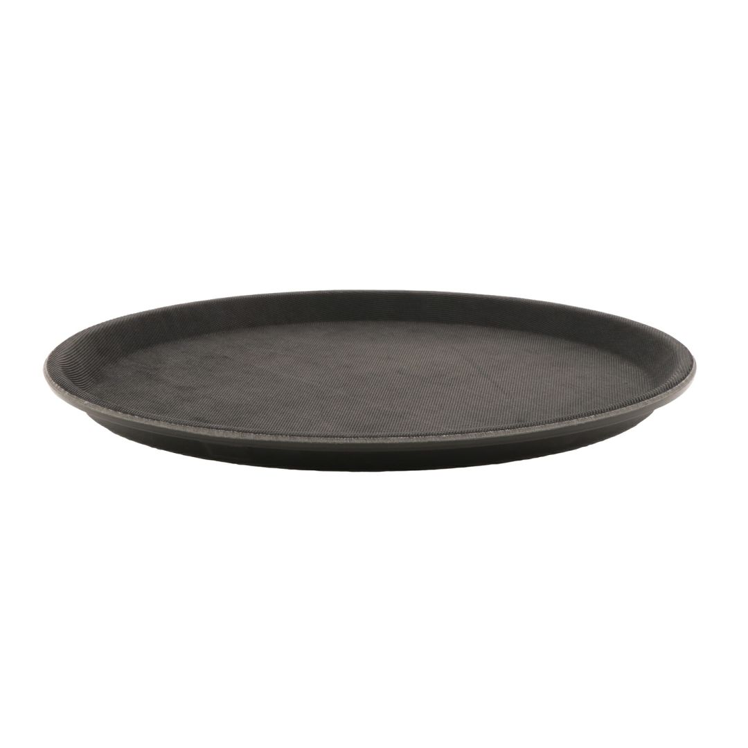 Plateau de service rond 11" - Noir
