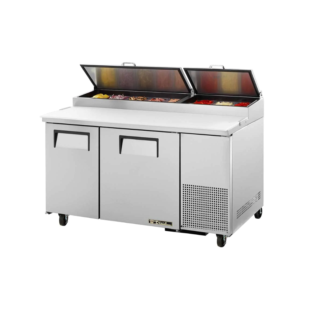 Table de préparation à pizza réfrigérée 60" - 16 bacs