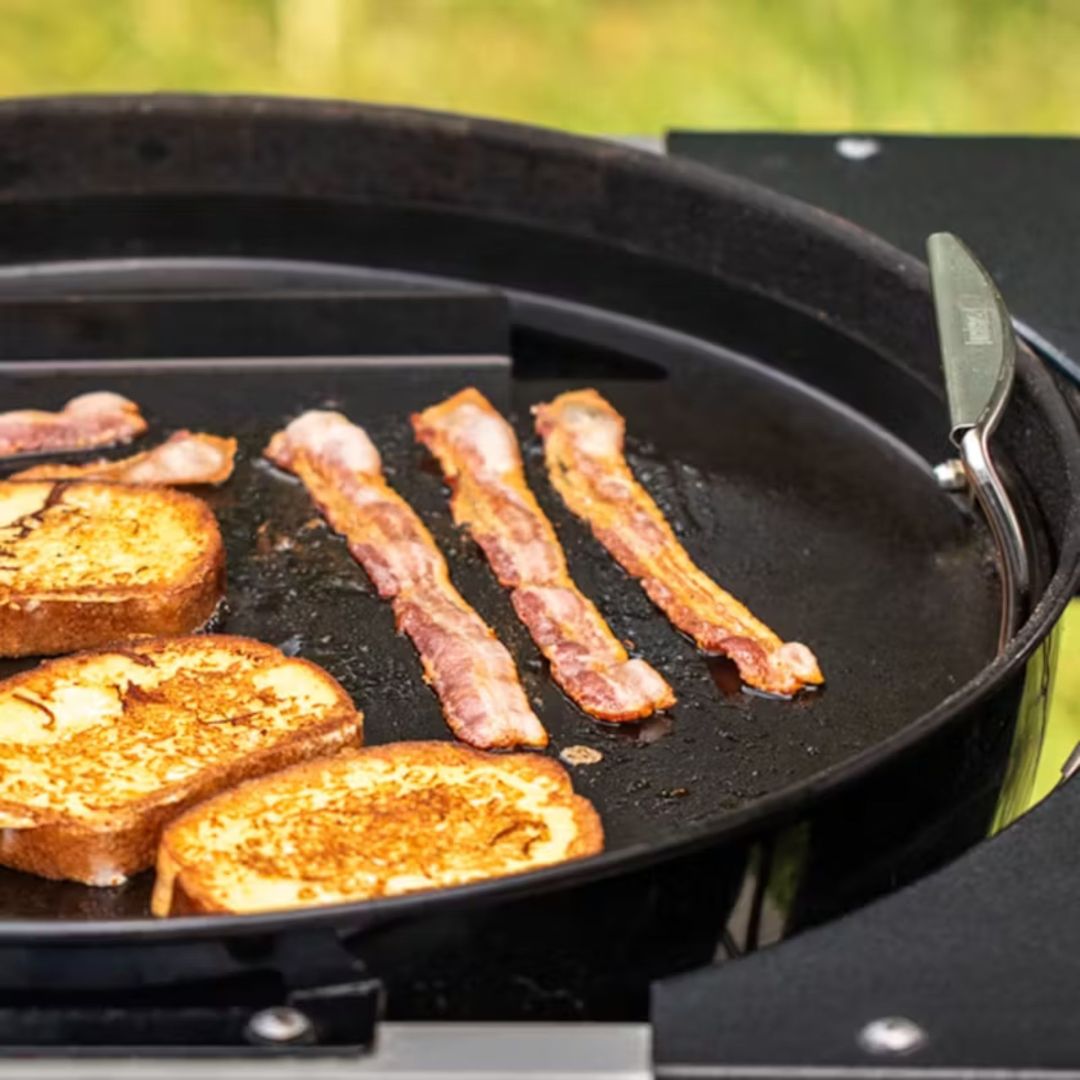 Rust-Resistant Round Griddle Insert for 22" Weber Charcoal Grills