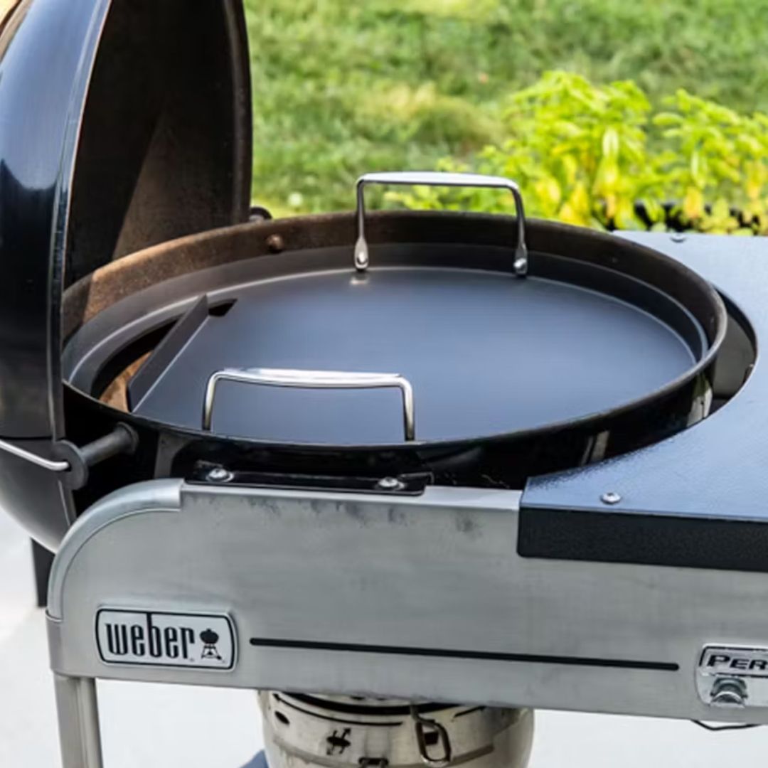 Rust-Resistant Round Griddle Insert for 22" Weber Charcoal Grills