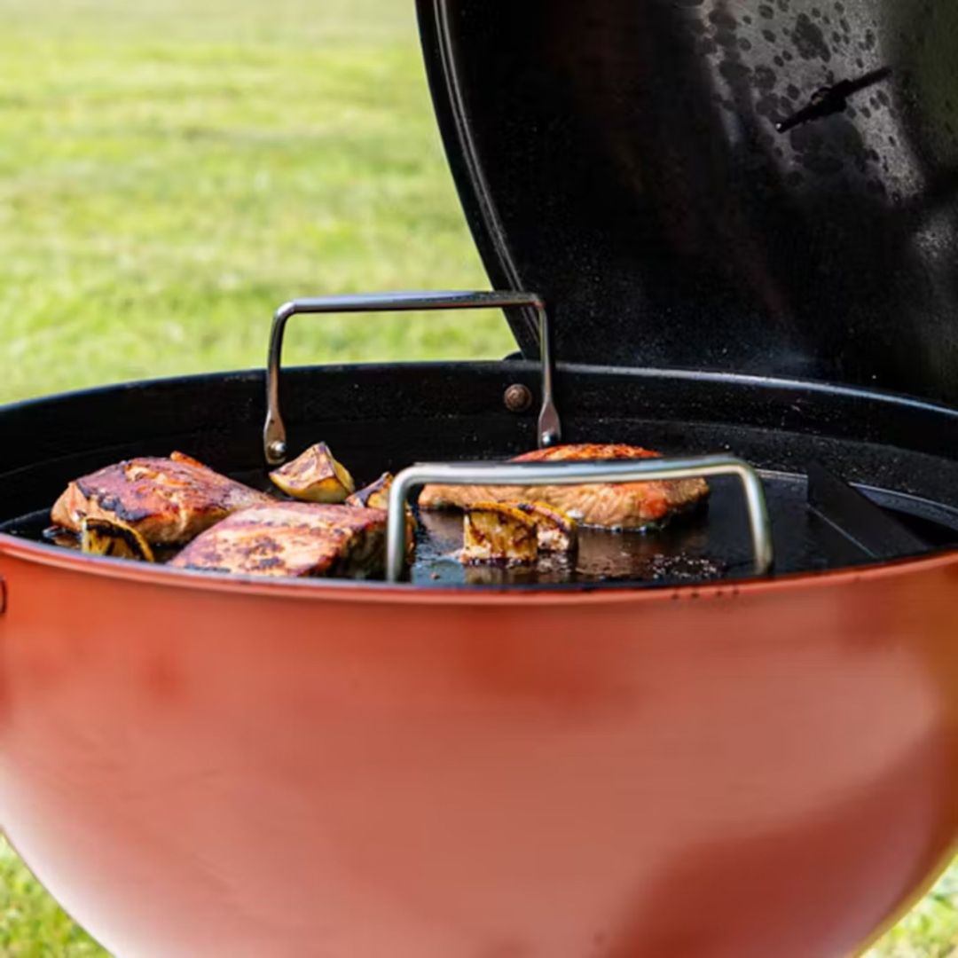 Rust-Resistant Round Griddle Insert for 22" Weber Charcoal Grills