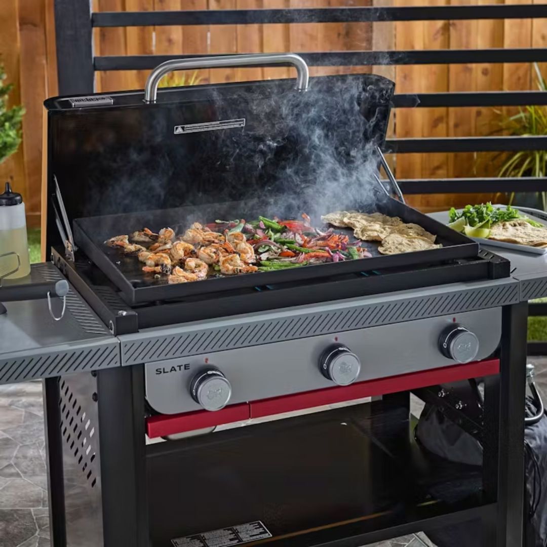 Plancha Slate 28'' avec 3 brûleurs – Gaz Propane