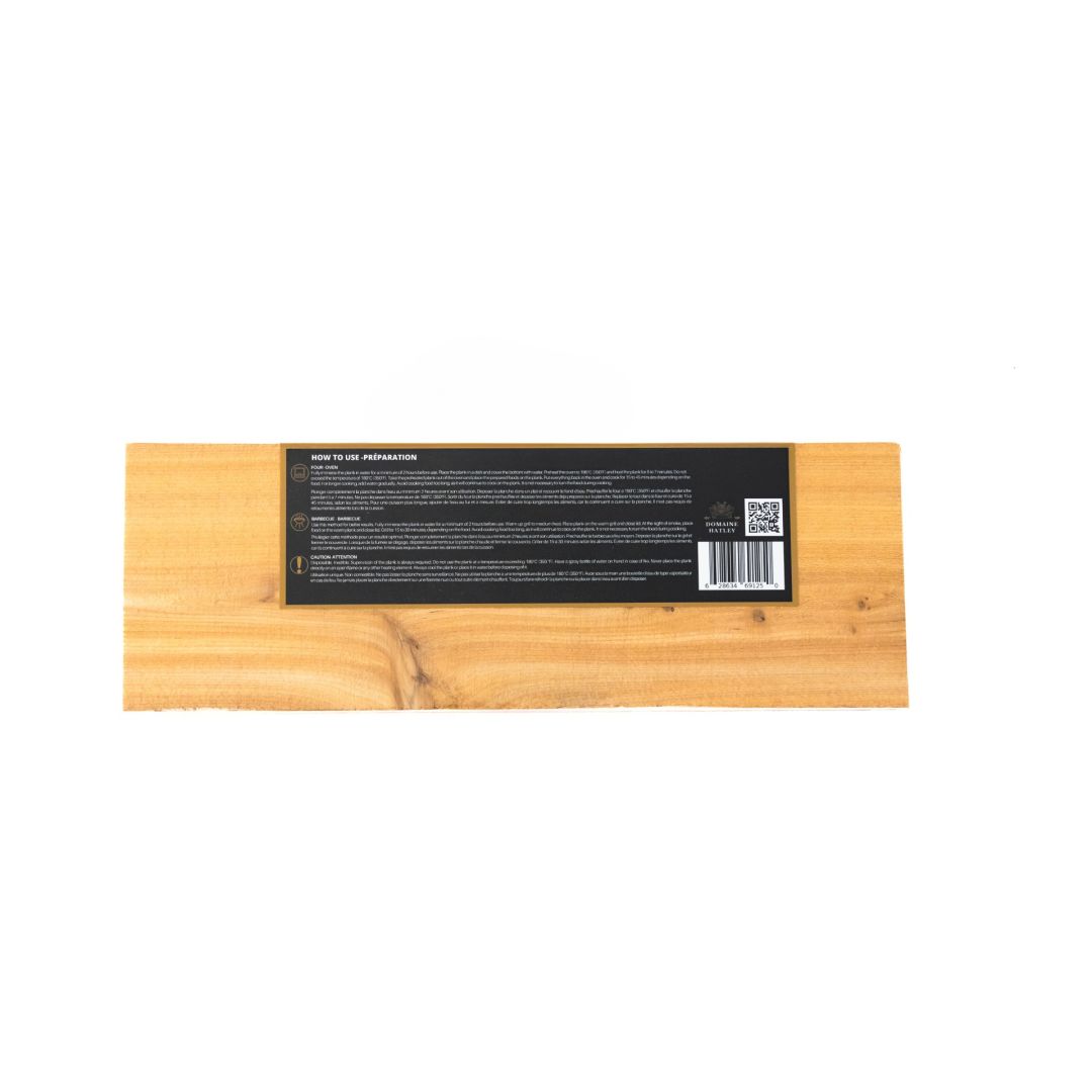 Ensemble de deux planches à griller en cèdre 16''